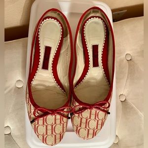CH Carolina Herrara Ballet Flats authentic